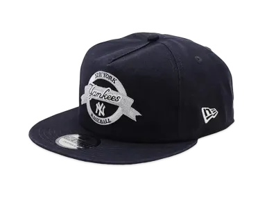 NEW ERA x THE CAP The Golfer Banner Script Pack New York Yankees "Navy"