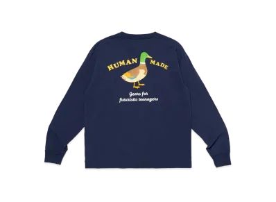 HUMAN MADE Graphic L/S T-Shirt #3 "Navy"
