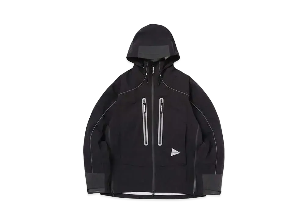 and wander PERTEX SHIELD rain jacket "BLACK"