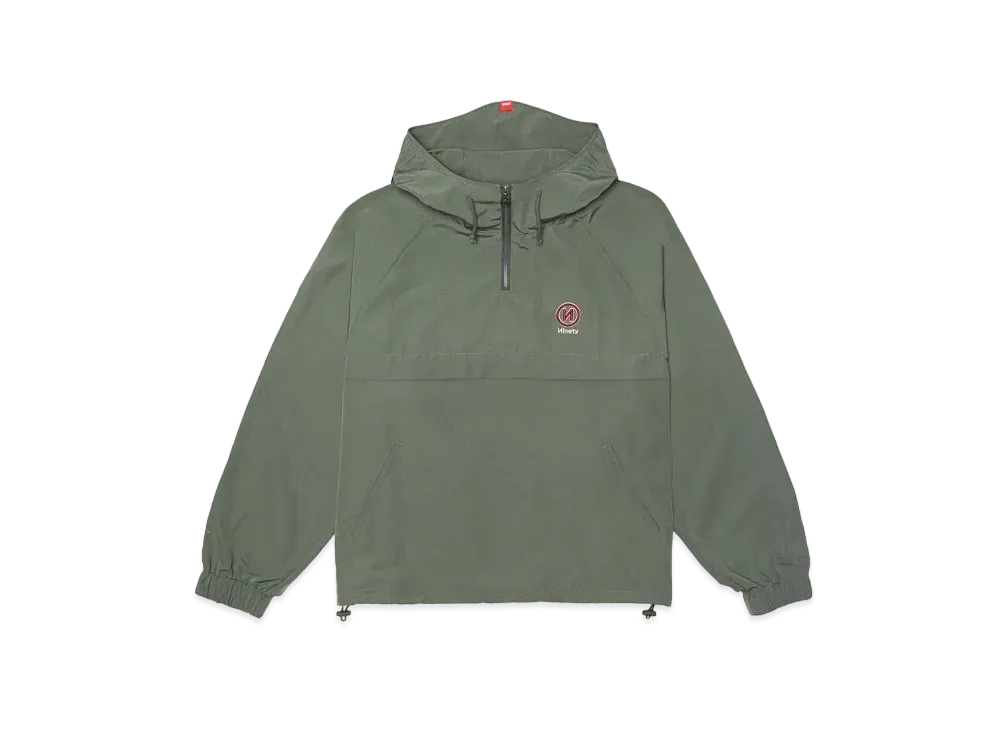 9090 N Logo Light Anorak Hoodie "Light Khaki"