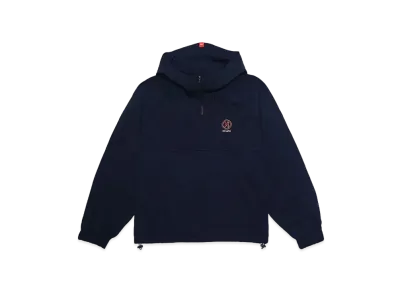9090 N Logo Light Anorak Hoodie "Navy"