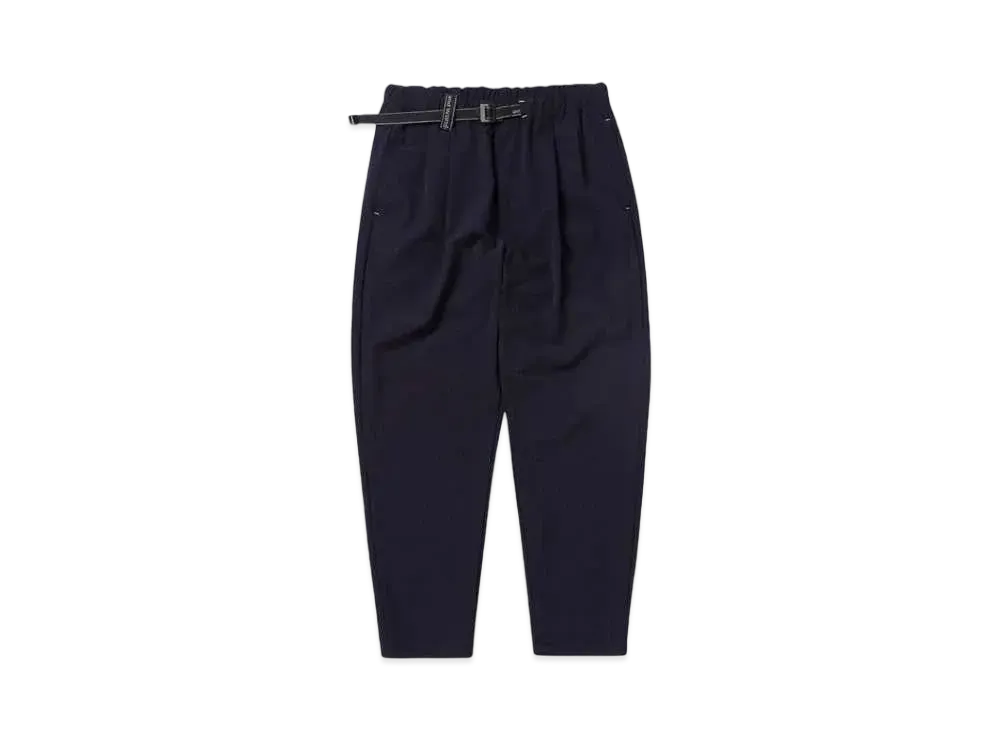 and wander light w cloth pants "NAVY"