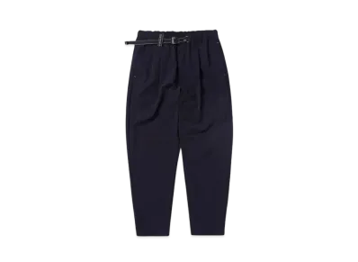 and wander light w cloth pants "NAVY"
