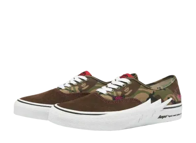 エーエイプ バイ アベイシングエイプ × バンズ オーセンティック ボルト "グリーン"