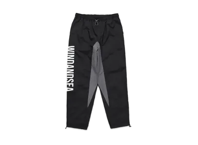 WIND AND SEA Fishnet Recycle Nylon Pants "Black"