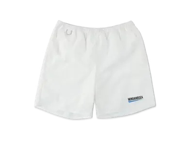 WIND AND SEA Fishnet Recycle Nylon Shorts "White"