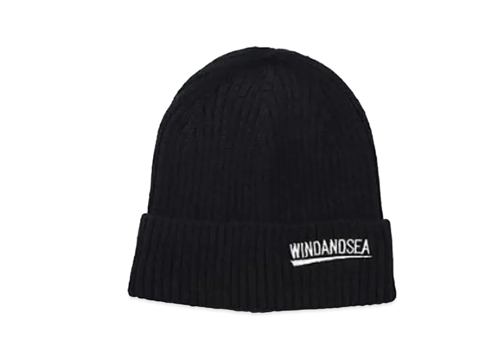 WIND AND SEA Fishnet Recycle Nylon Beanie "Black"