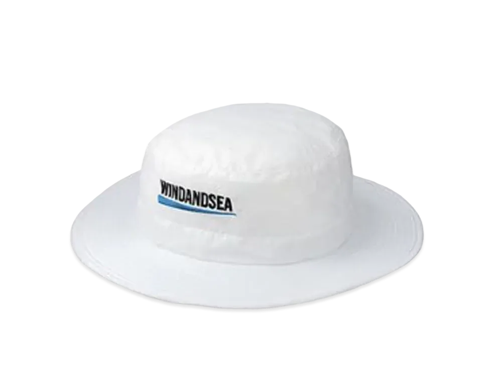 WIND AND SEA Fishnet Recycle Nylon Hat "White"