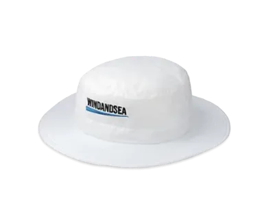 WIND AND SEA Fishnet Recycle Nylon Hat "White"