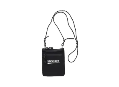 WIND AND SEA Fishnet Recycle Nylon Sacoshe "Black"
