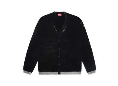 DIESEL K-Larence-Cardigan-B "BLACK"