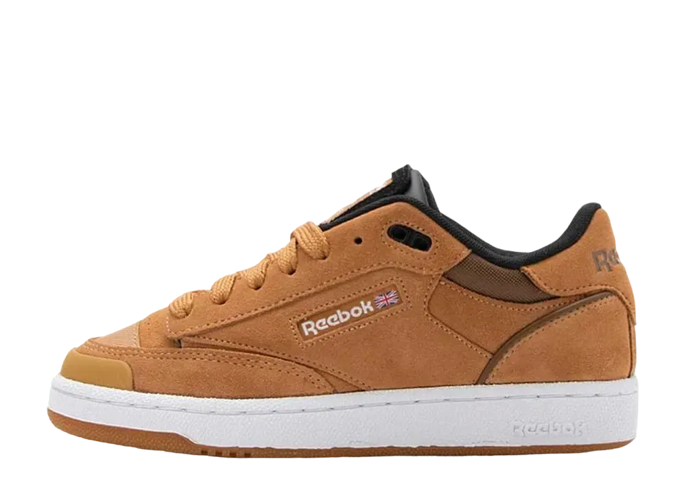 リーボック クラブC バルク オータムキックス "コートブラウン"