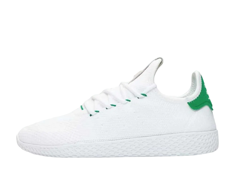 ファレル・ウィリアムス × アディダス  オリジナルス テニスフー "ホワイト/グリーン"