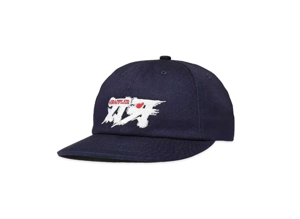 刃牙 x LFYT LOGO DAD HAT "NAVY"