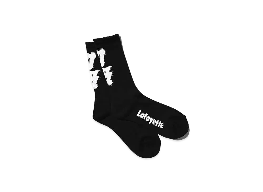 刃牙 x LFYT SOCKS "BLACK"