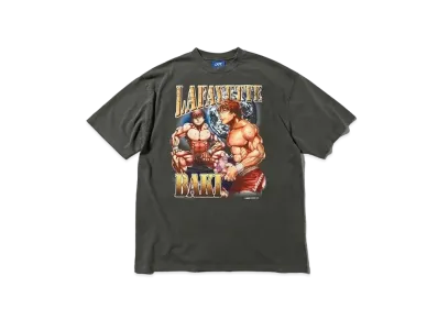 刃牙 x LFYT HANMA BAKI TEE "VINTAGE BLACK"