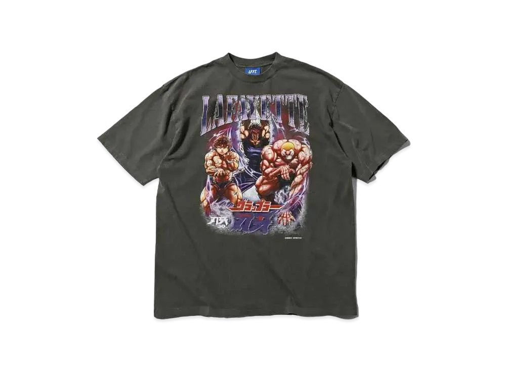 刃牙 x LFYT OGRE CLAN TEE "VINTAGE BLACK"