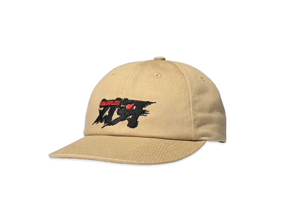 刃牙 x LFYT LOGO DAD HAT "BEIGE"