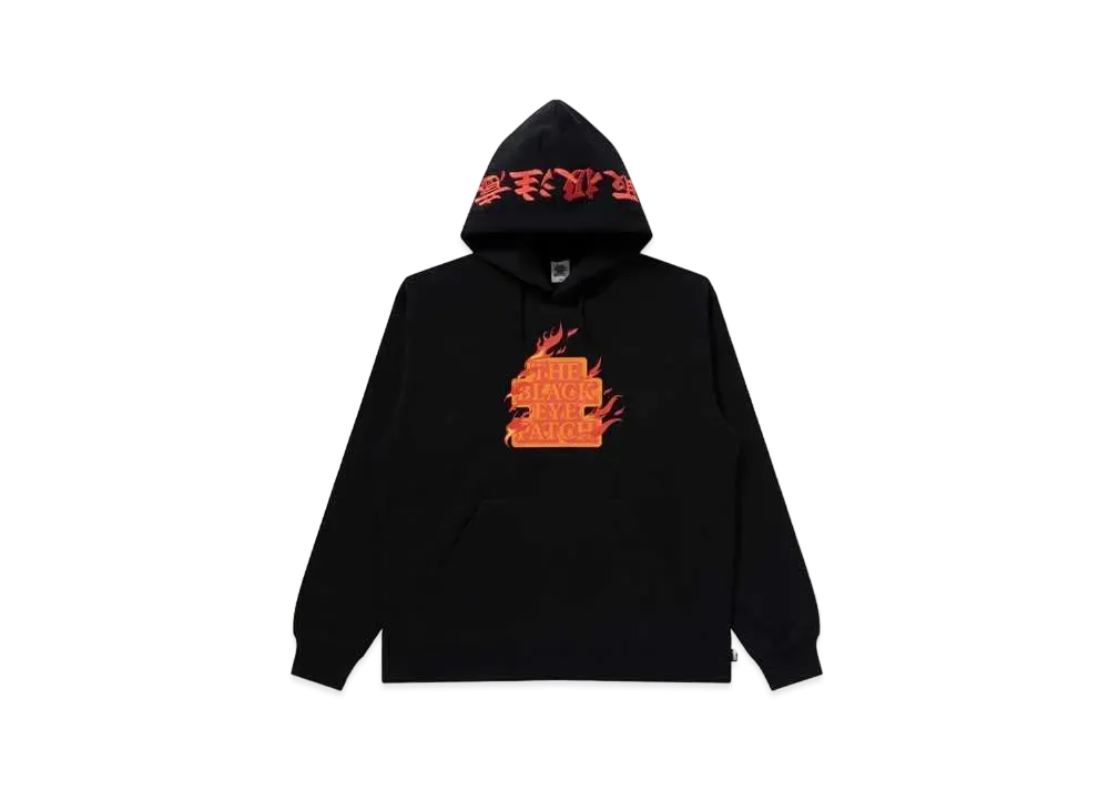 Blackeyepatch Burning OG Label HWC Hoodie "Black"