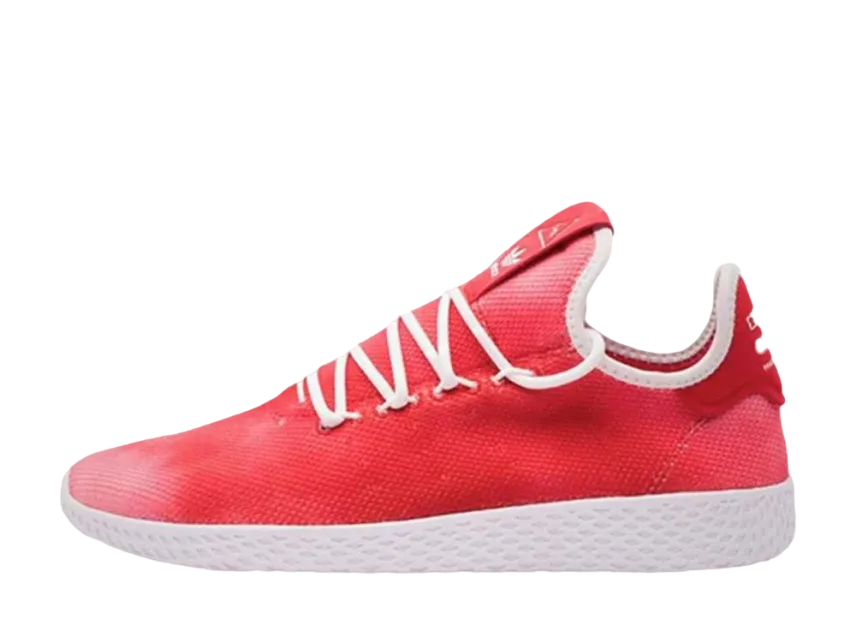 ファレル・ウィリアムス × アディダス オリジナルス テニスフー ホーリー "スカーレット/フットウェアホワイト"