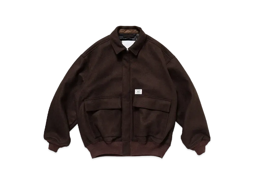Wtaps JFW-01 / Jacket / Wony. Melton "Brown"