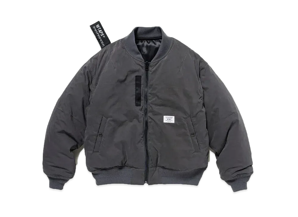 ダブルタップス JFW-02 / ジャケット / NYCO. ウェザー 232WVDT-JKM05 "チャコール"