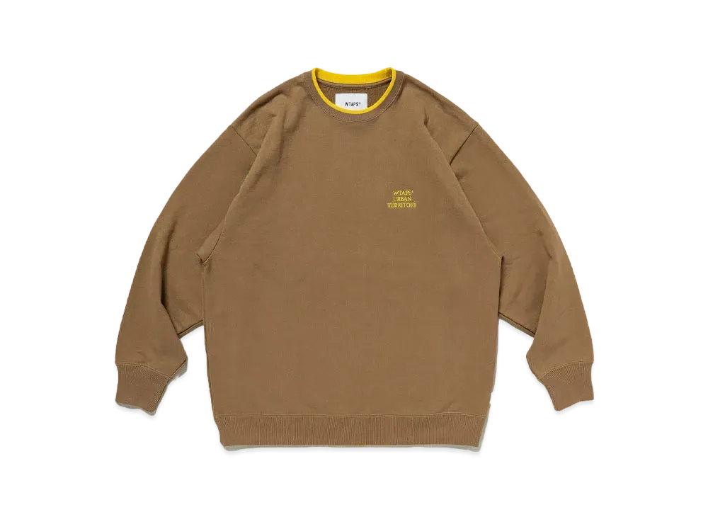 Wtaps AII 05 / Sweater / Cotton. FortleSS "Brown"