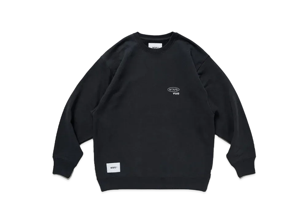 Wtaps AII 02 / Sweater / Cotton. Protect "Black"