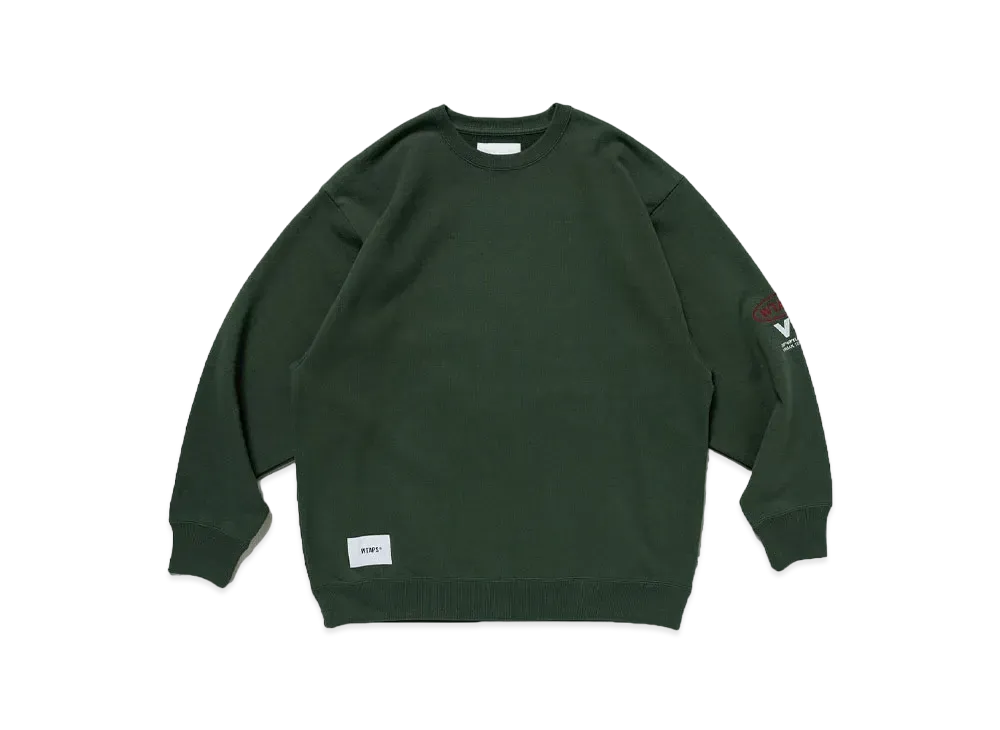 Wtaps AII 01 / Sweater / Cotton. Protect "Green"