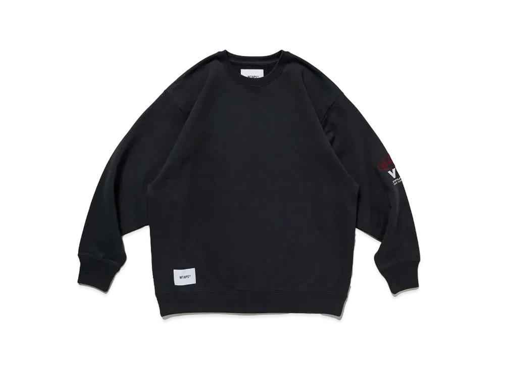 Wtaps AII 01 / Sweater / Cotton. Protect "Black"