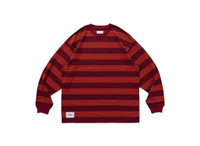 Wtaps BDY 01 / LS / Cotton. Textile. BRackets "Red"