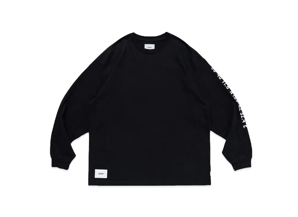 Wtaps OBJ 03 / LS / Cotton. Fortless "Black"