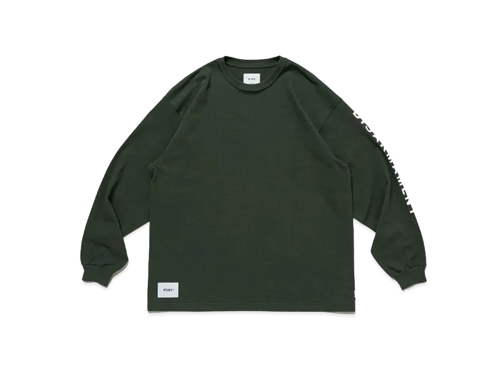 Wtaps OBJ 02 / LS / Cotton "Olive Drab"