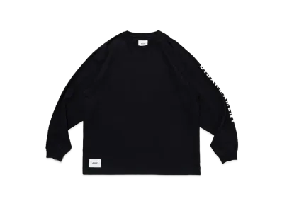 Wtaps OBJ 02 / LS / Cotton "Black"