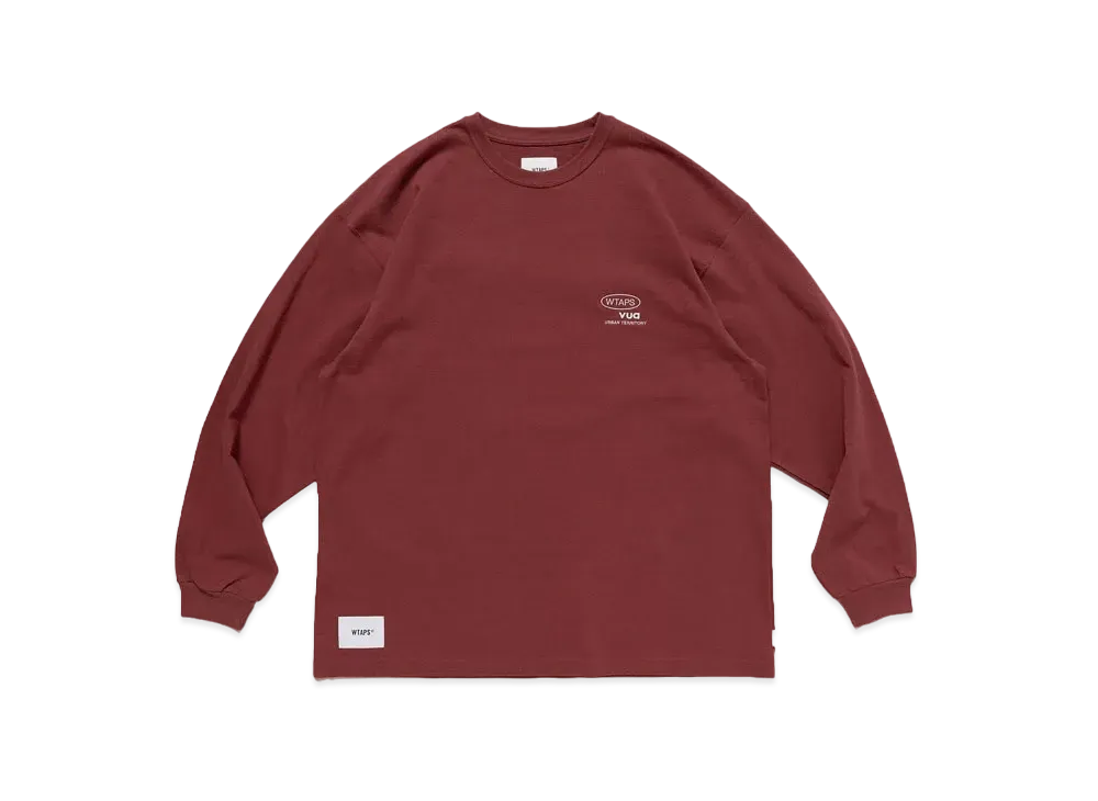 Wtaps AII 01 / LS / Cotton. Protect "Burgundy"