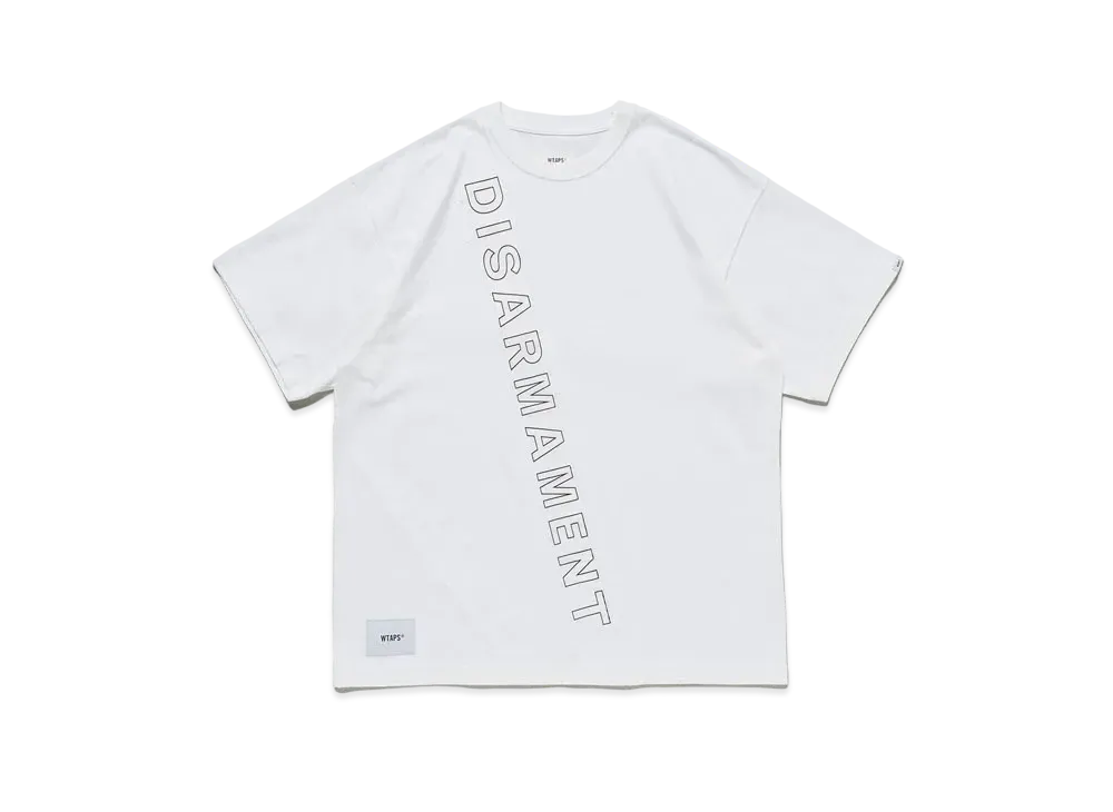 Wtaps OBJ / SS / Cotton. Disarmament "White"