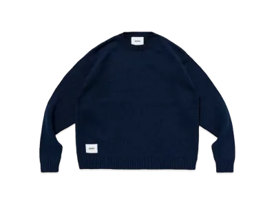 Wtaps CN 02 / Sweater / Poly. Sign "Navy"