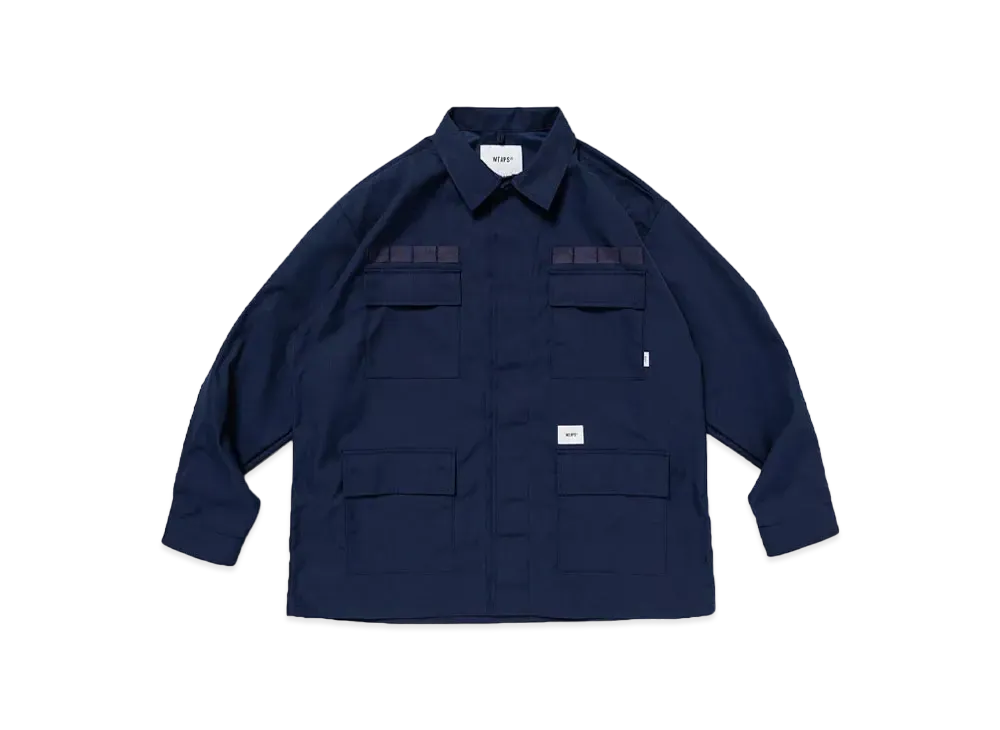 Wtaps JMOD 02 / LS / CTPL. Twill. Protect "Navy"