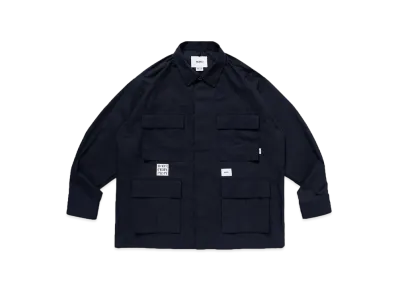 Wtaps JMOD 01 / LS / NYCO. Ripstop. Identity "Navy"
