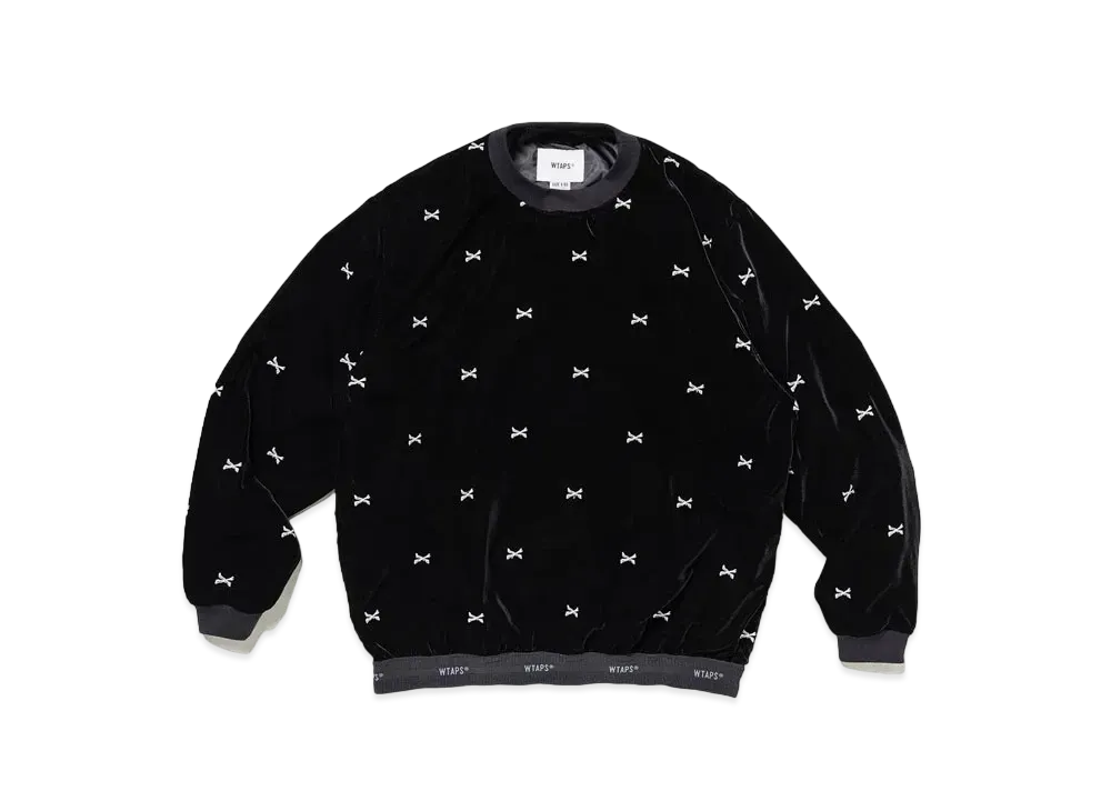 Wtaps Smock / LS / Poly. Velvet. Textile "Black"