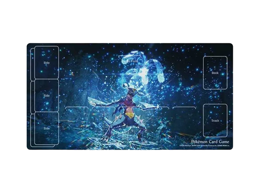 Pokemon Card Game Rubber Playing Mat Water type Terastal Garchomp