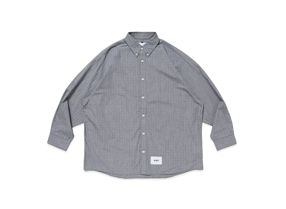 Wtaps BD 02 / LS / Cotton. Broadcloth. Textile. Protect "Black"