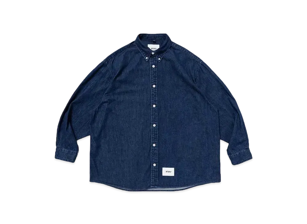 Wtaps BD 04 / LS / Cotton. Denim "Indigo"