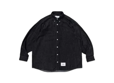 Wtaps BD 04 / LS / Cotton. Denim "Black"