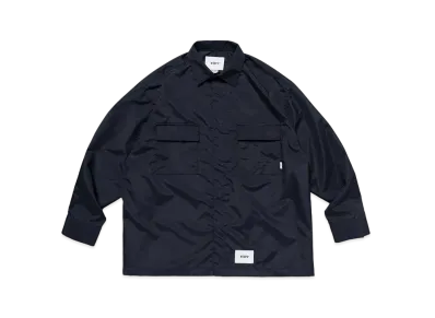 Wtaps Wcpo 02 / LS / Nylon. Ripstop "Black"