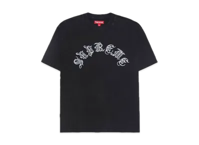 Supreme Old English S/S Top "Black"
