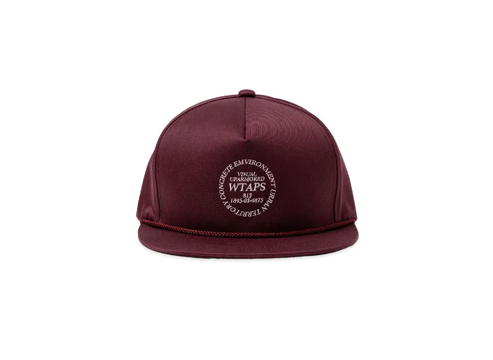 ダブルタップス ミリティア / キャップ / CTPL. ツイル. イングリーディエンツ 232HCDT-HT12 "バーガンディ"
