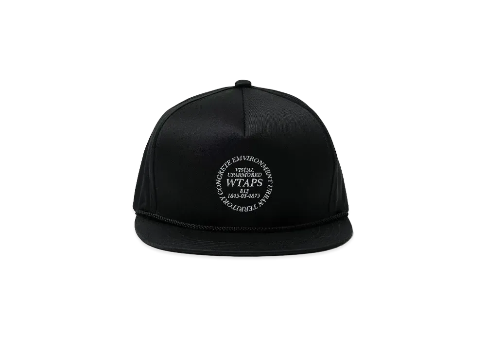 Wtaps Militia / Cap / CTPL. Twill. Ingredients "Black"
