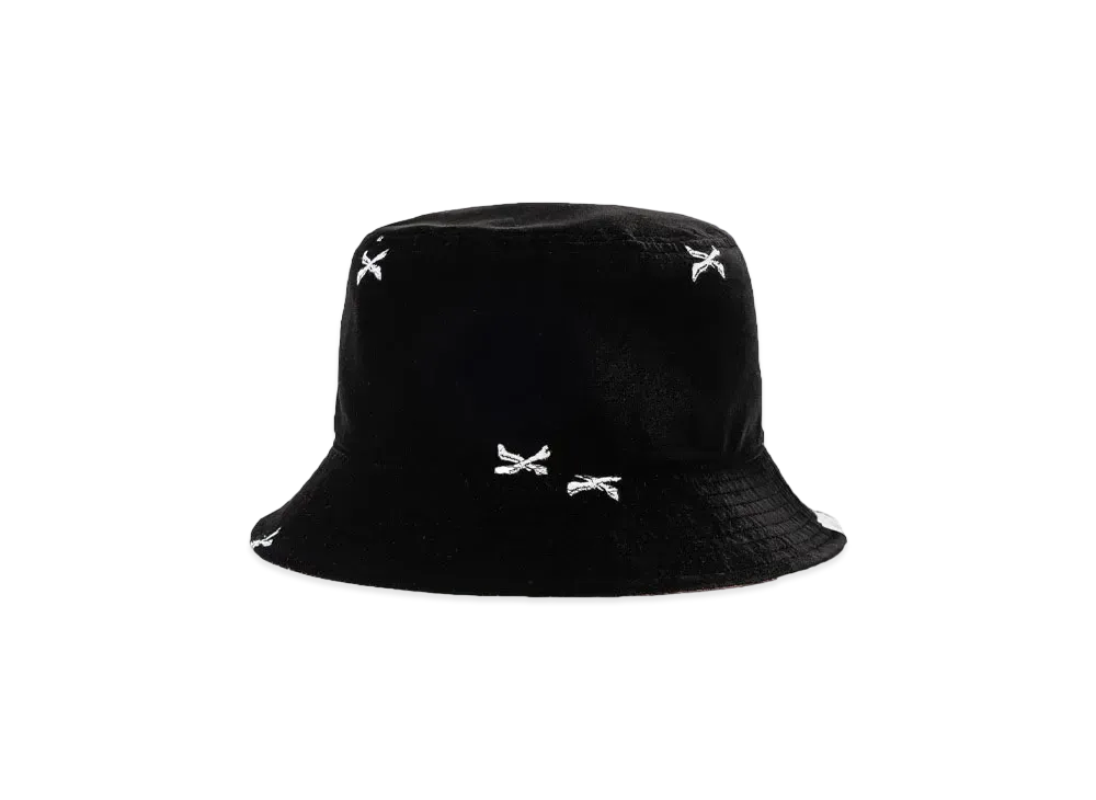 Wtaps Bucket 04 / Hat / Poly. Velvet. Textile "Black"