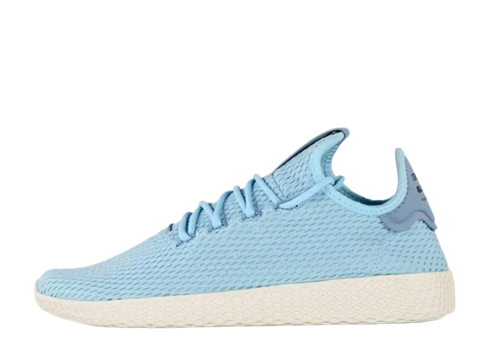 ファレル・ウィリアムス × アディダス オリジナルス テニスフー "アイスブルー/タクタイルブルー"